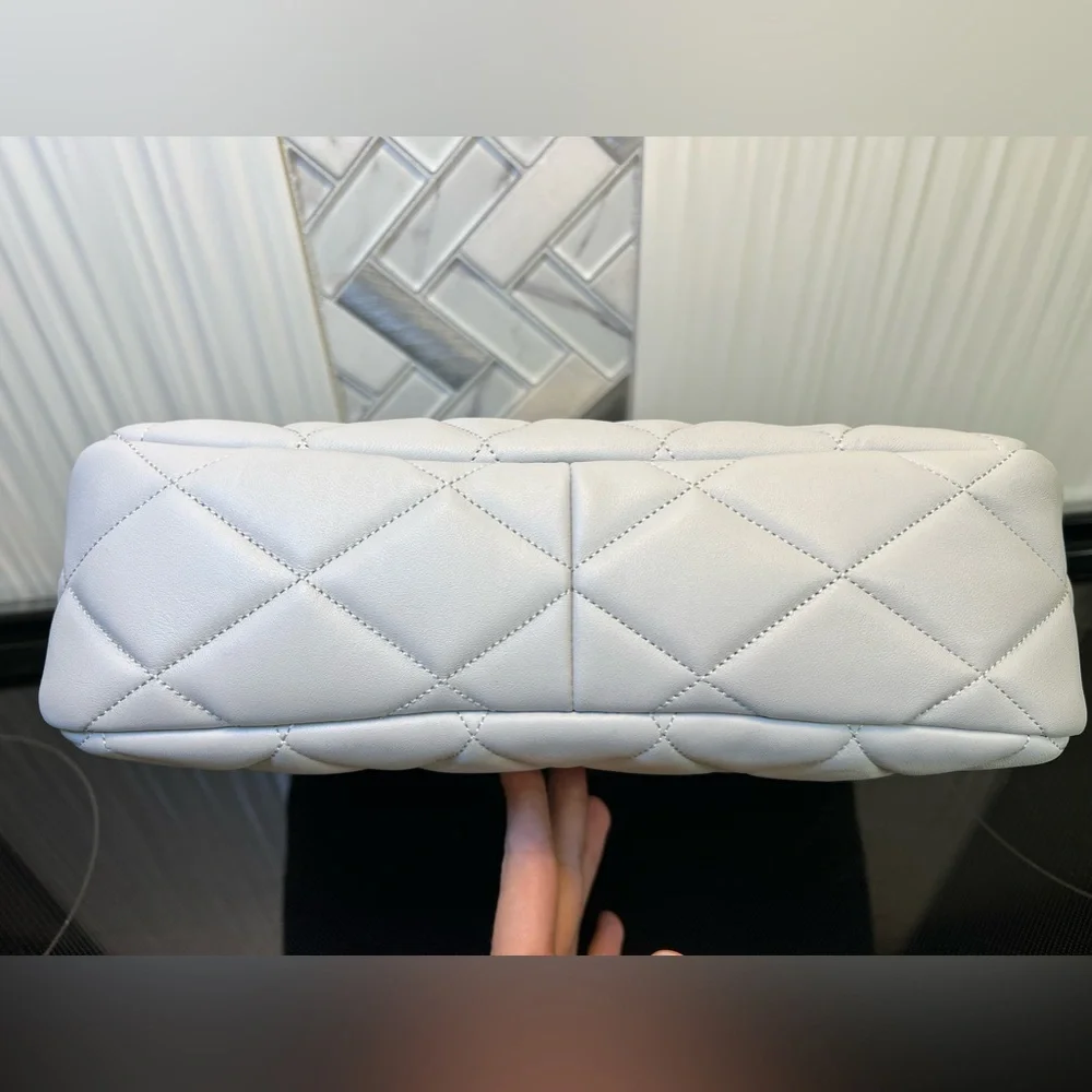 SALE 🔥 Colorblock Quilted Leather Carey Shoulder Bag Kate Spade Tricolor